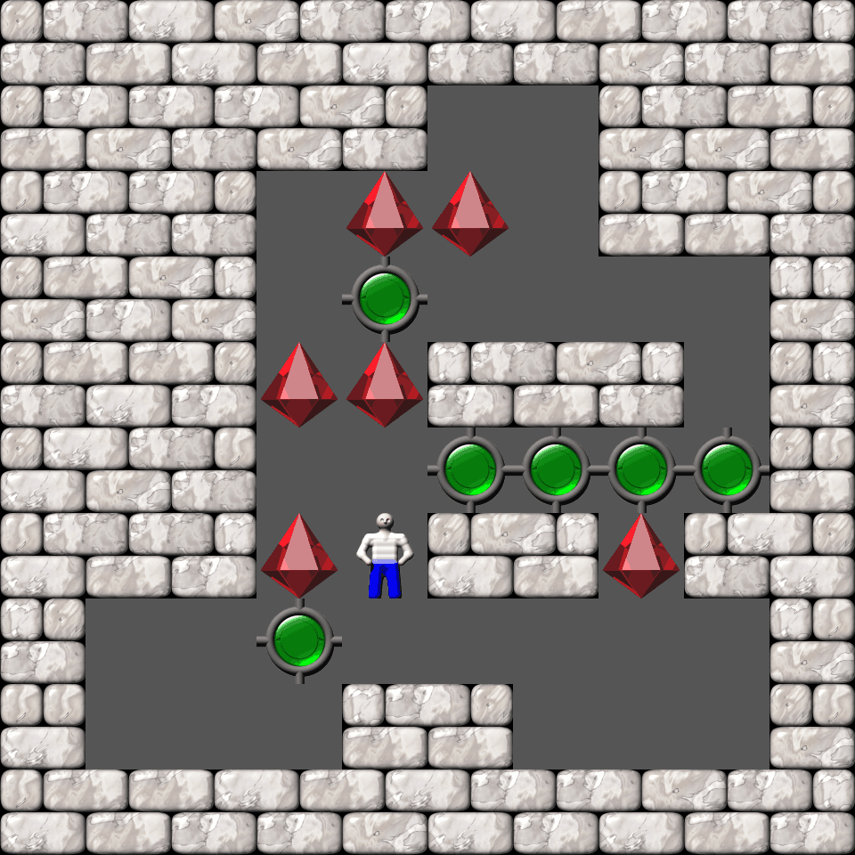 Sokoban Bugs Collection 97 level 25